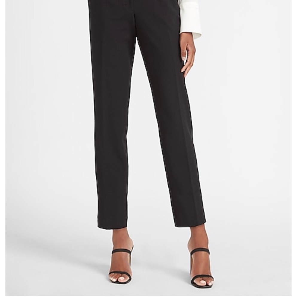 EXPRESS black ankle dress pants